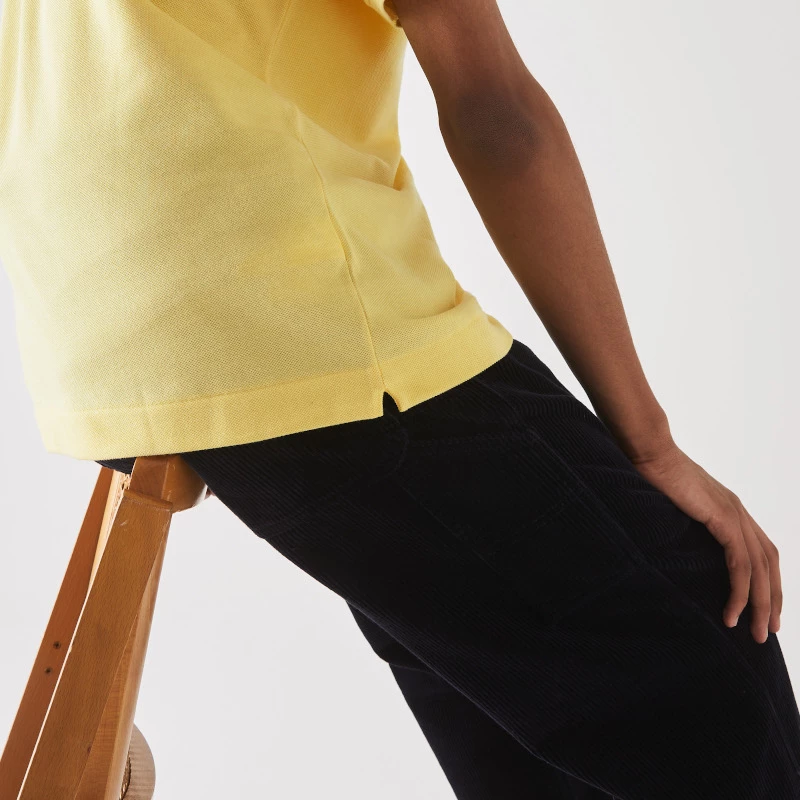 Polo μπλούζα ανδρική Lacoste Yellow