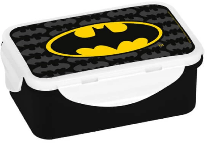 Πλαστικό Δοχείο φαγητού Batman Μ16 x Π10.5 x Υ6.5cm