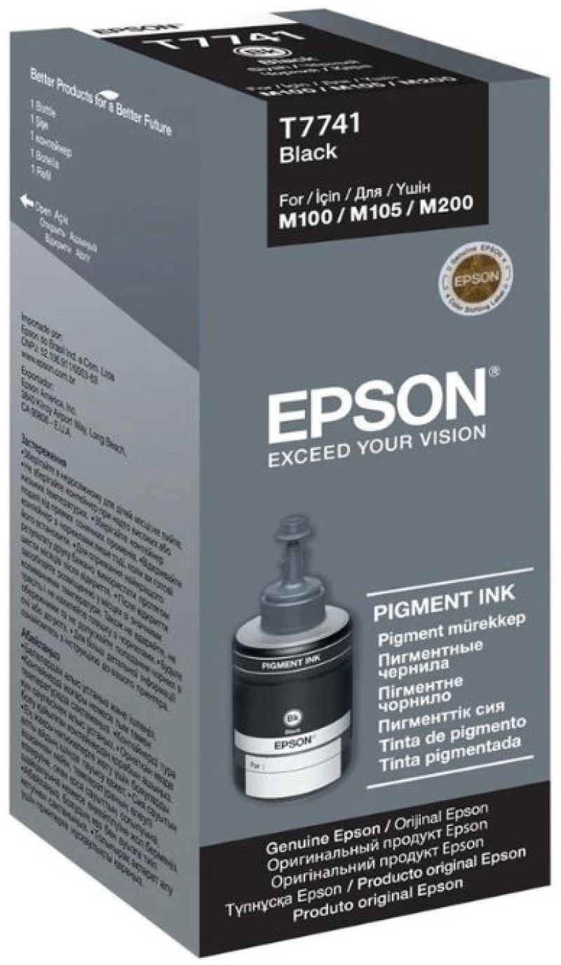 Μελάνι Εκτυπωτή InkJet Epson T7741 140ml Pigment Black C13T77414A