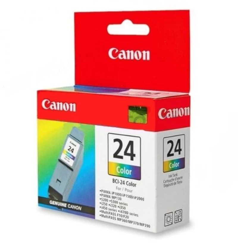 Μελάνι Εκτυπωτή InkJet Canon BCI-24 3x5ml Color 6882A002