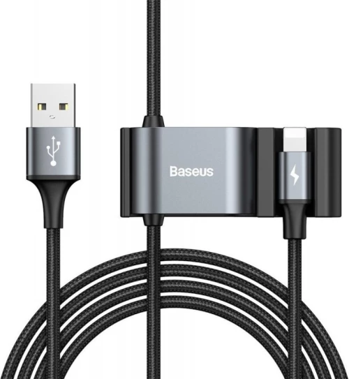 Baseus Braided USB to Lightning Cable Μαύρο 1.5m (CALHZ-01)