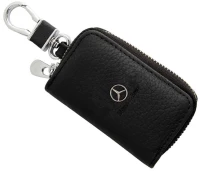 Μπρελόκ Δερμάτινο Με Κλειδοθήκη Mercedes