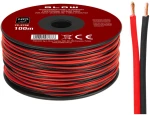 295467 Καλώδιο μεγαφωνικό 2x0,75mm 100m BLOW (ΣΕΤ 100 ΤΕΜΑΧΙΩΝ)