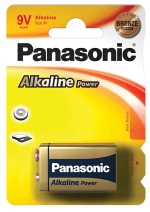 Αλκαλική μπαταρία Panasonic 9V