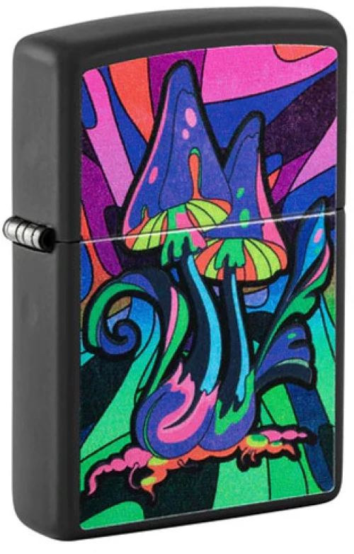 ZIPPO Αναπτήρας - 48386 Counter Culture Design with Black Light Logo