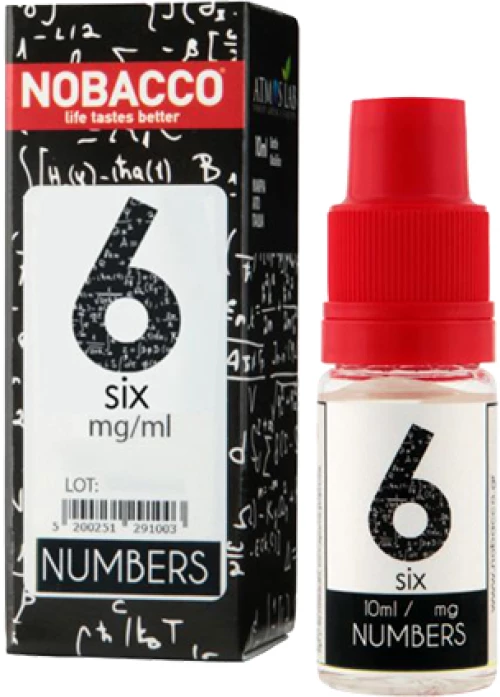 Number (6) Six 10ml