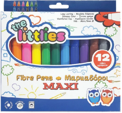 Μαρκαδόροι The Littlies 24τμχ