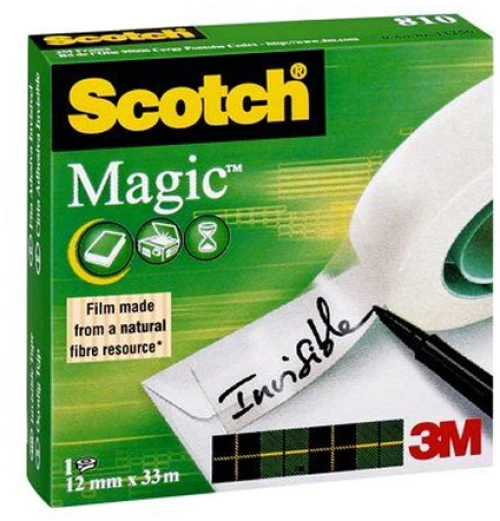 Κολλητική ταινία Scotch Magic Tape 12mm x 33m