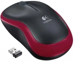 Ασύρματο ποντίκι Logitech M185 Red/Black