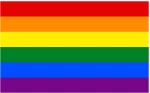 Σημαία LGBT δίχτυ 50x75cm