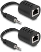 Delock Audio Extender 87858 3.5Mm Σε 3.5Mm, Μέσω Καλωδίου Rj45, Έως 50M