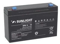 Sunlight μολύβδου 6v 12a