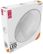 Avide led μοντέρνα πλαφονιέρα οροφής larissa 18w 325*65.0μm λευκό 4000k