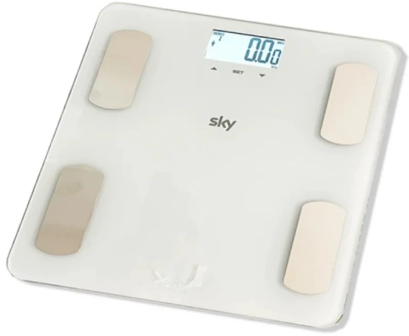 Ψηφιακή ζυγαριά μπάνιου ef854hr βάρος 180kg (με λιπομέτρηση)