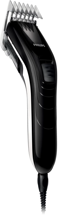 Κουρευτική Μηχανή Ρεύματος Philips Family Hair Clipper QC5115/15 Μαύρη