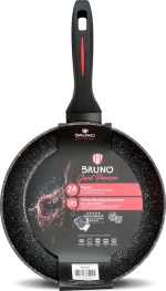 Bruno Τηγάνι Granit Premium Brn-0112 Με Αντικολλητική Επίστρωση, 24Cm