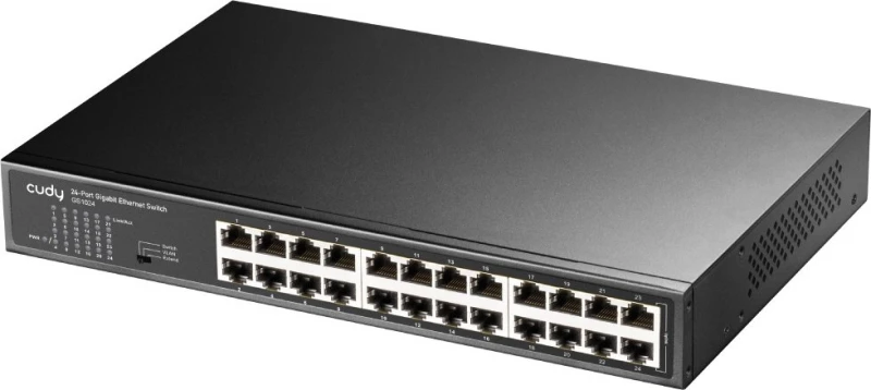 Cudy Ethernet Switch Gs1024, 24-Port Gigabit, Vlan, V2.0