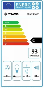 PYRAMIS VETRIO ΓΚΡΙ ΓΥΑΛΙ 60cm