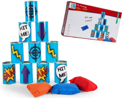 302297 Παιχνίδι στόχου με τενεκεδάκια