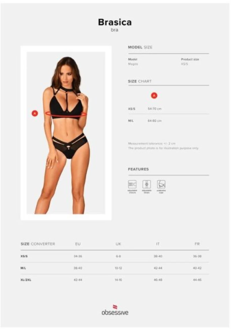 OBSESSIVE - BRASICA BRA XS/S
