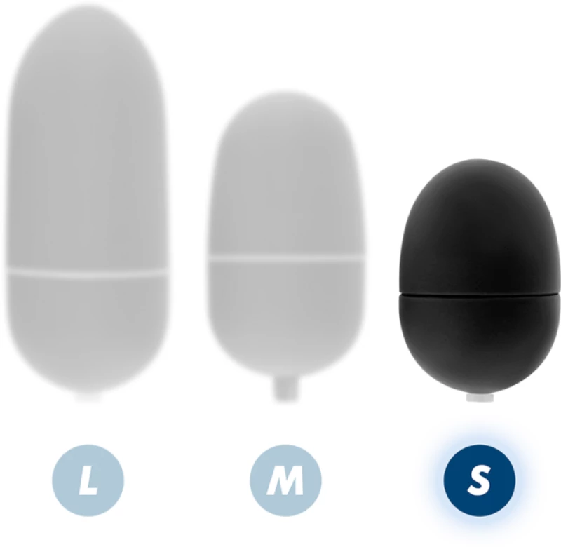 ONLINE REMOTE CONTROL VIBRATING EGG S- BLACK