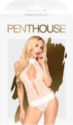 PENTHOUSE PERFECT LOVER TEDDY - WHITE