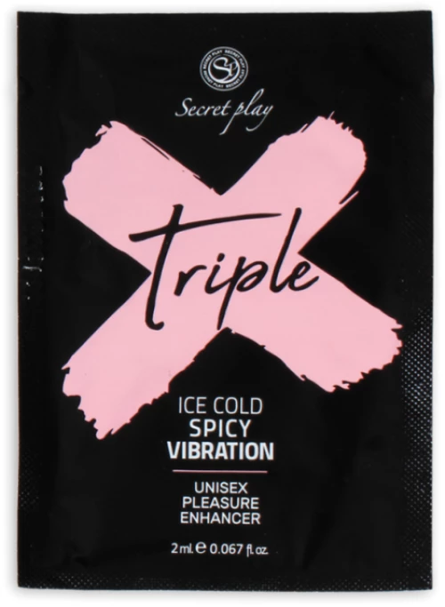 SECRETPLAY SINGLE DOSE TRIPLE X PLEASURE INTENSIFIER