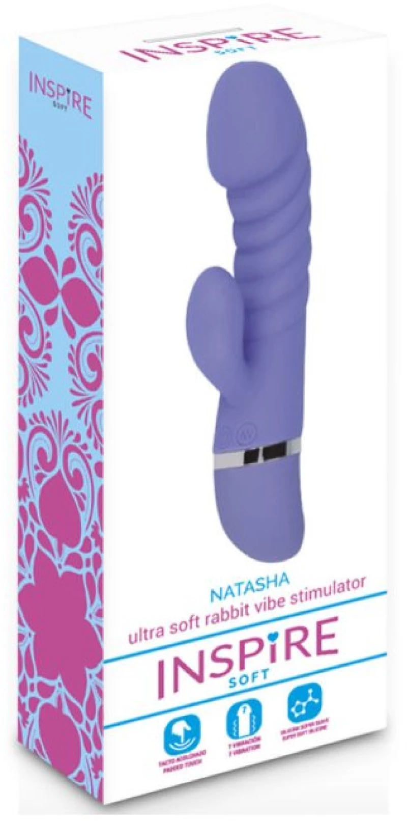 ΔΟΝΗΤΗΣ INSPIRE SOFT NATASHA LIGHT PURPLE