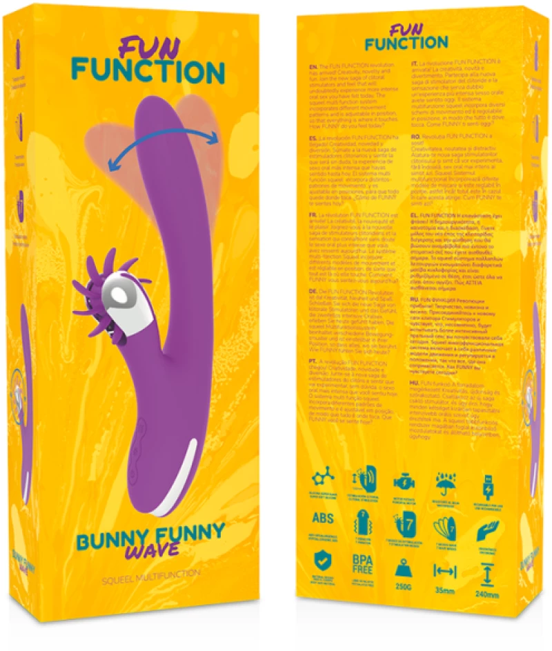 ΔΟΝΗΤΗΣ FUN FUNCTION BUNNY FUNNY WAVE 2.0