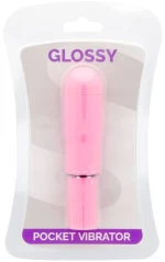 ΔΟΝΗΤΗΣ GLOSSY POCKET VIBRATOR DEEP ROSE