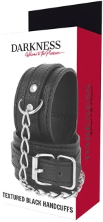 DARKNESS WRIST CUFFS BLACK