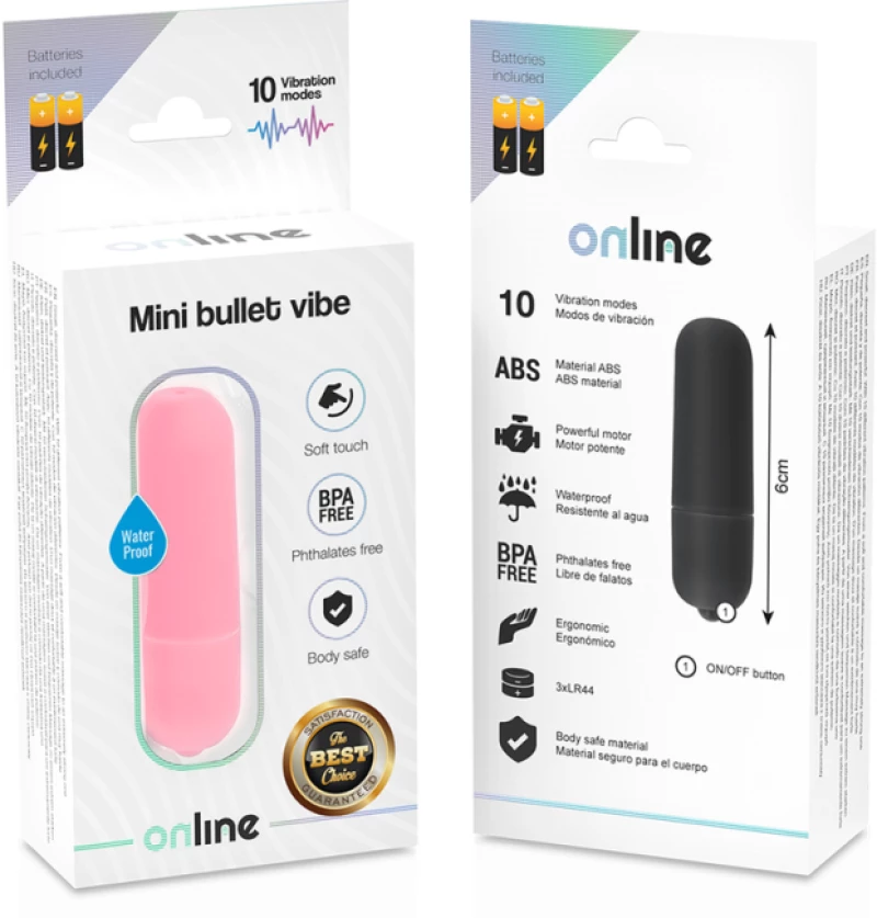 ONLINE MINI BULLET VIBE - PINK