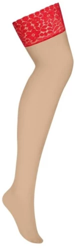 OBSESSIVE - BLOSSMINA STOCKINGS 4XL/5XL