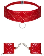 OBSESSIVE - HUNTERIA CUFFS AND CHOKER