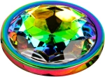 ΠΡΩΚΤΙΚΗ ΣΦΗΝΑ OHMAMA ANAL PLUG IRIDESCENT CIRCLE - MEDIUM