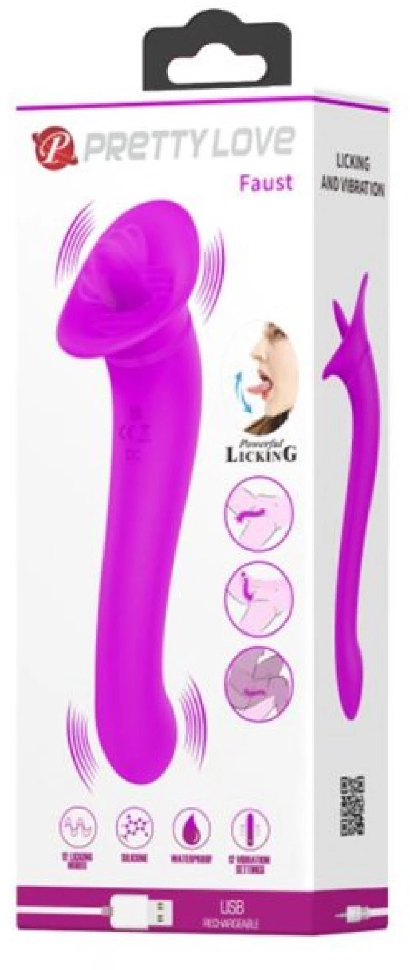 Faust Licking Vibrator USB