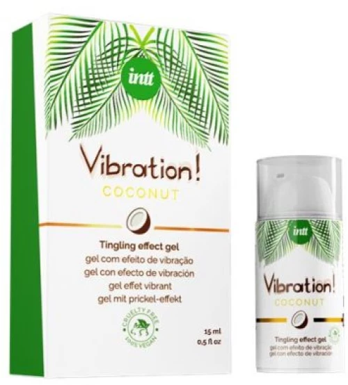 Liquid Vibrator Coconut 100% Vegan Heat Effect 15 ml