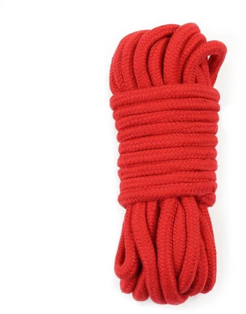 Bondage Rope Soft Red