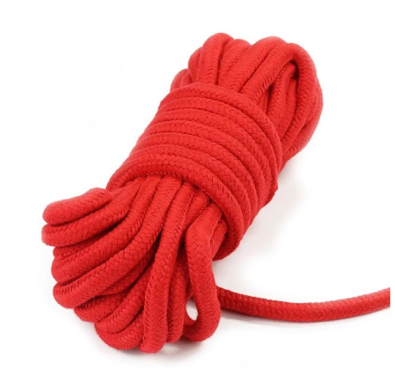 Bondage Rope Soft Red