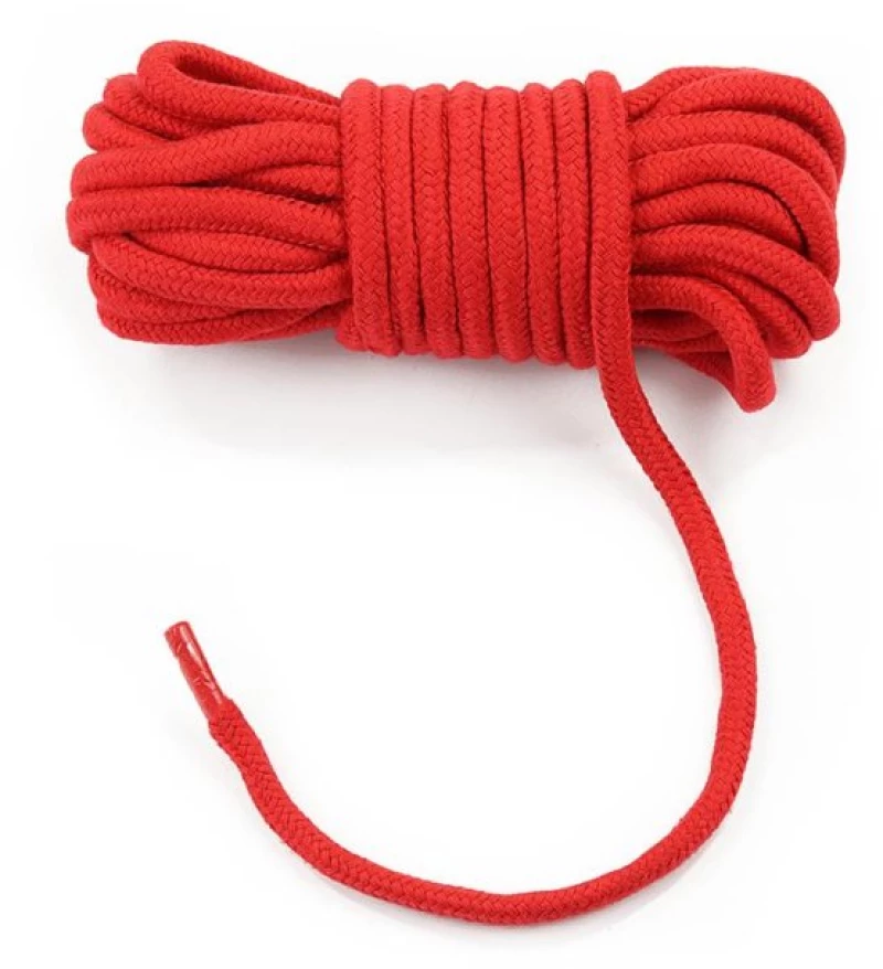 Bondage Rope Soft Red