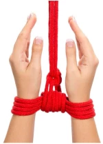Bondage Rope Soft Red