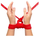 Bondage Rope Soft Red
