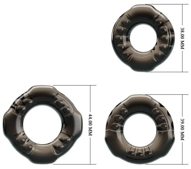 3 Set Cock Ring