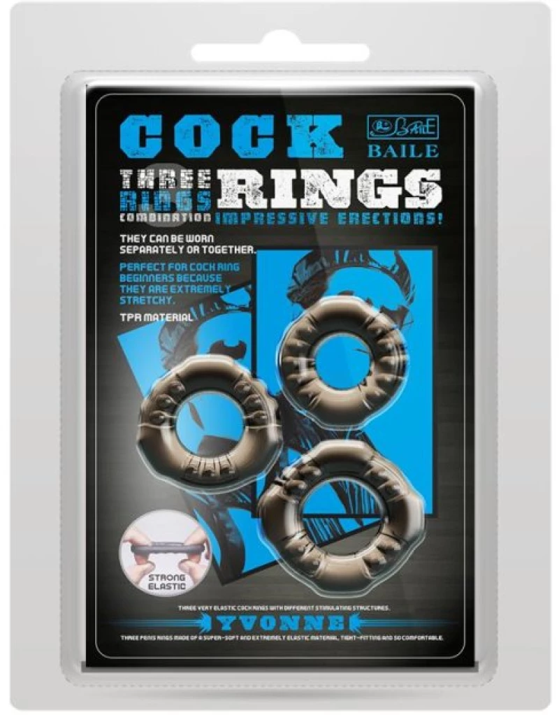 3 Set Cock Ring