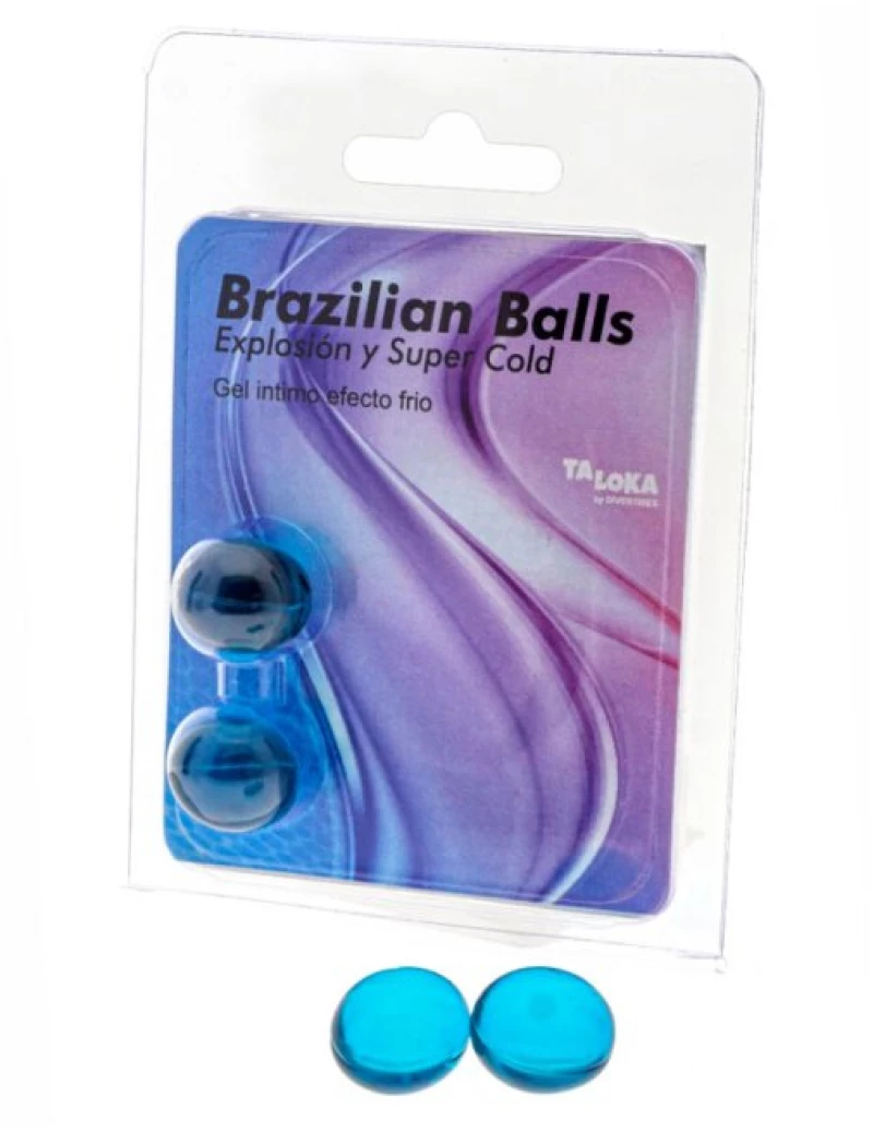 ΛΙΠΑΝΤΙΚΟ ΤΖΕΛ TALOKA 2 BRAZILIAN BALLS COLD EFFECT EXCITING GEL