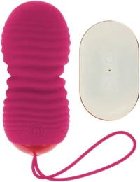 ΔΟΝΗΤΗΣ OHMAMA REMOTE CONTROL UP AND DOWN FUNCTION EGG 7 MODES - PINK