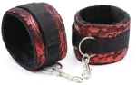 ΧΕΙΡΟΠΕΔΕΣ OHMAMA FETISH SHORT VELVET LACE WRIST RESTRAINTS NYLON