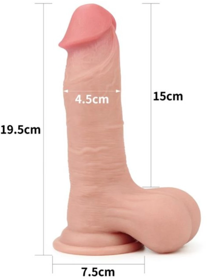 Dildo Sliding 7.8 Flesh