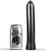 ALL BLACK DILDO 22 CM