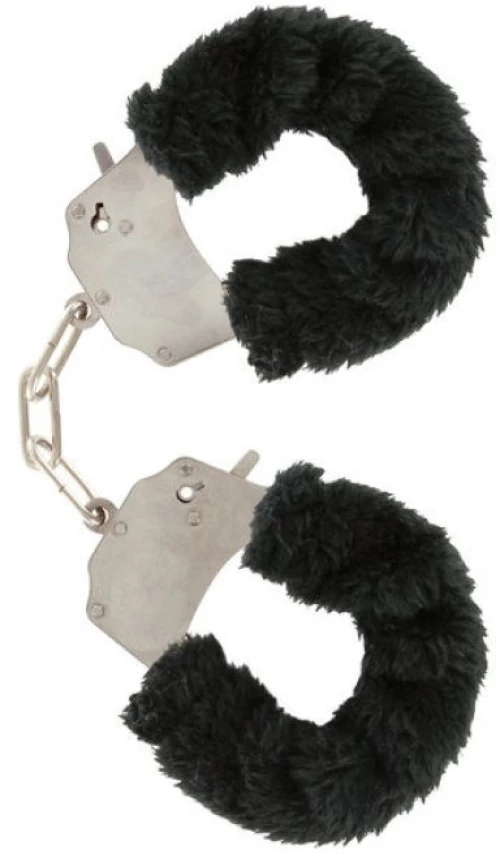 FURRY FUN CUFFS BONDAGE BLACK